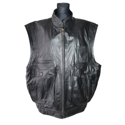 KAMIZELKA MOTOR SKÓRA ERNICO GORLANI rozm. XXL